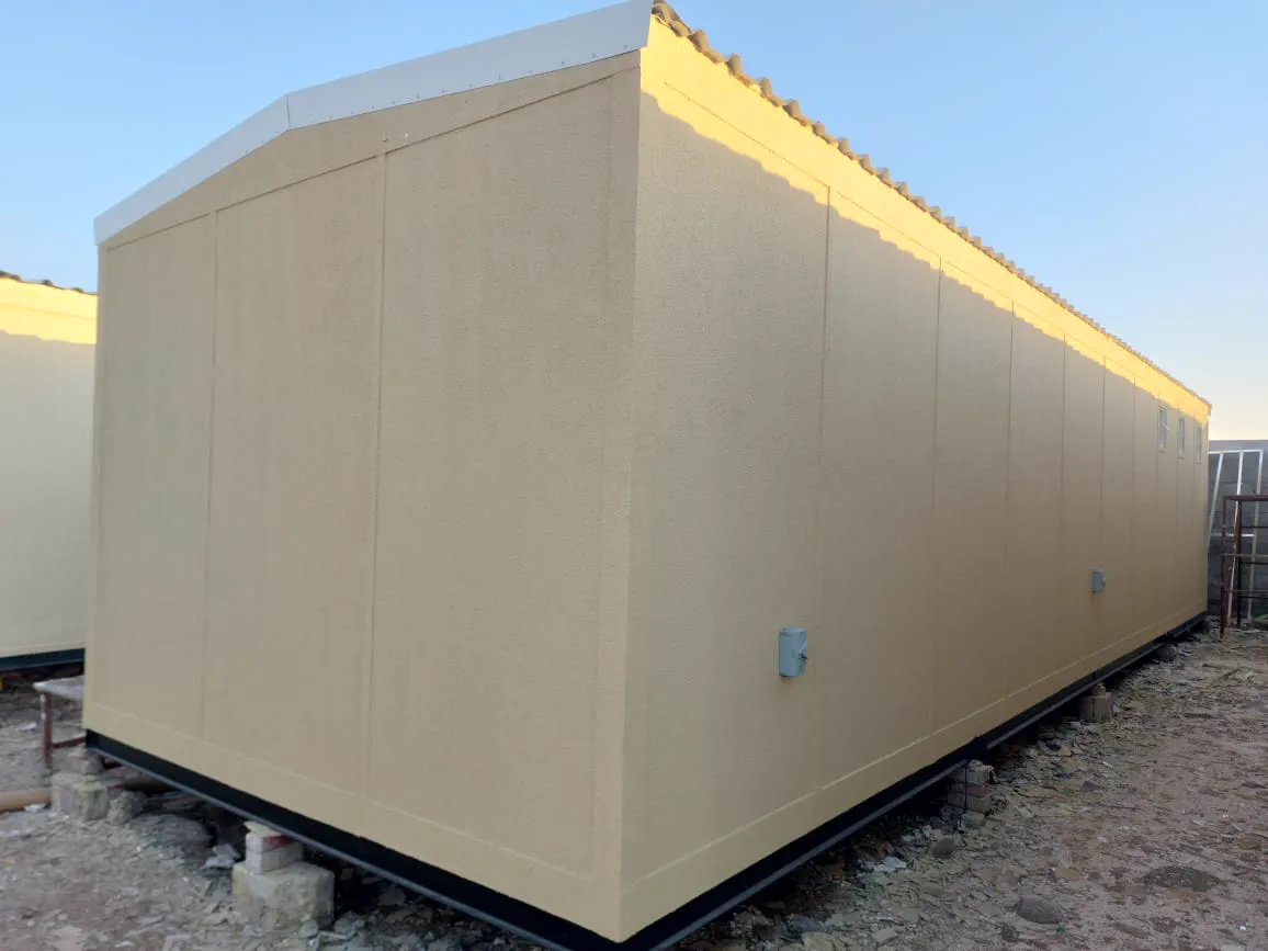 Large portable cabin exterior