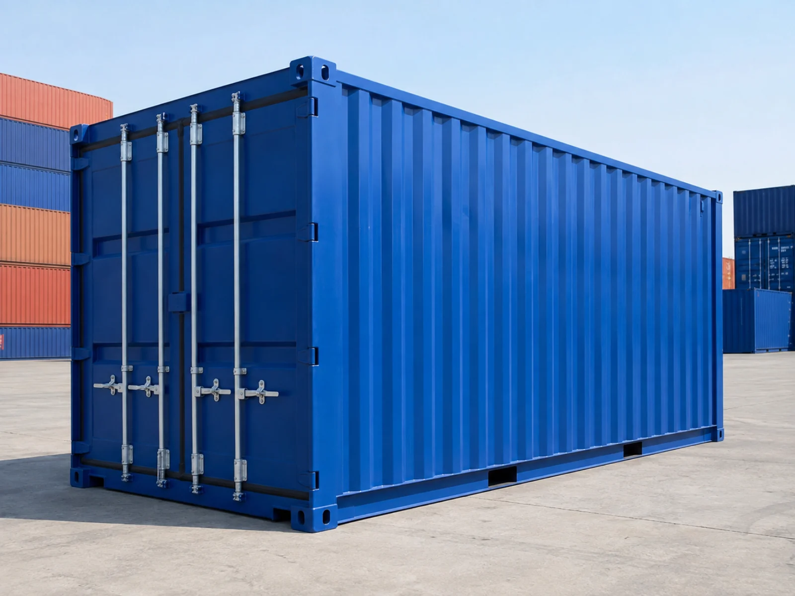 20ft shipping container — full product view