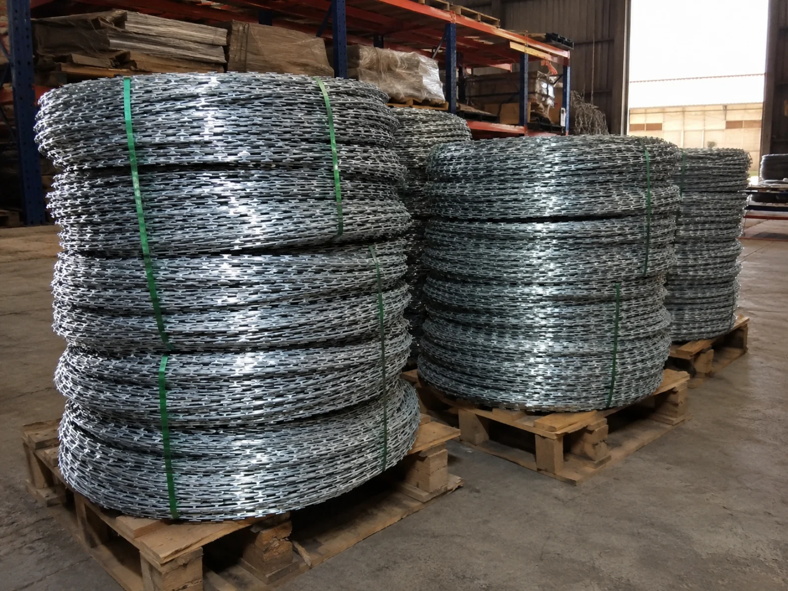 Razor and barbed wire — full product view