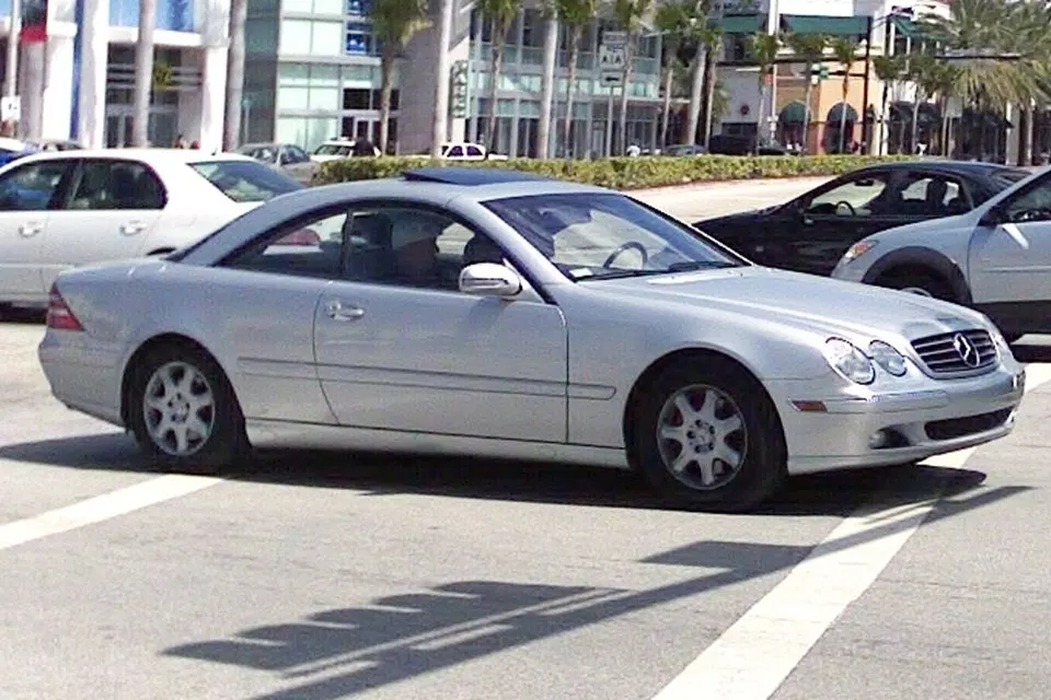 A CL-Class C215 — the generation this page covers