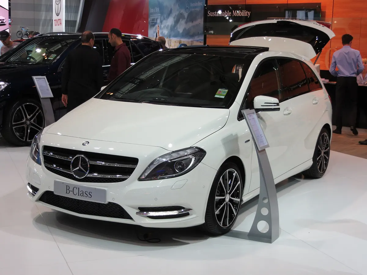 A B-Class W246 — the generation this page covers