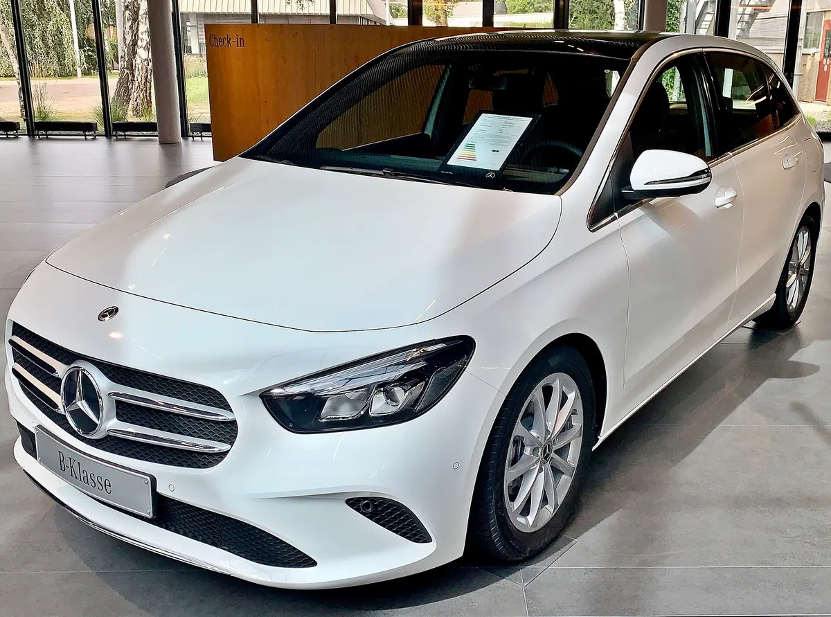 A B-Class W247 — the generation this page covers