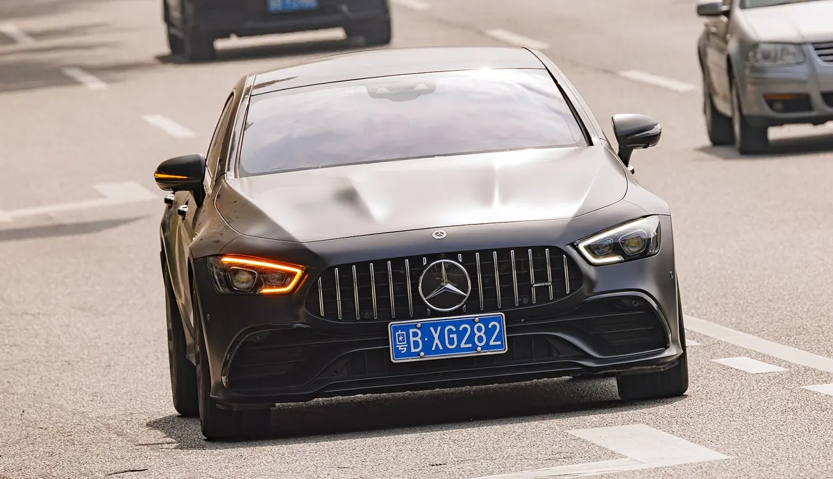 An AMG GT 4-Door X290 — the generation this page covers