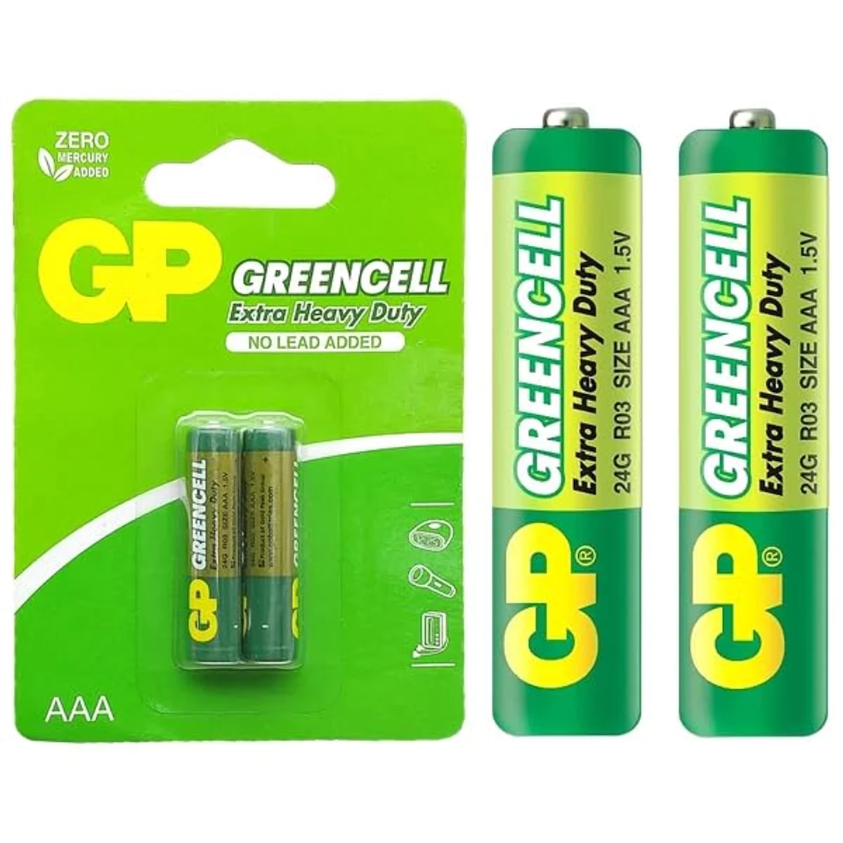 Gp24g-Iu2 Greencell Extra Heavy Duty Aaa 1.5v