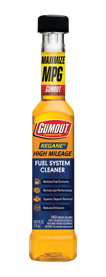 Gumout Regane High Mileage Fuel System Cleaner 6 oz (510023)
