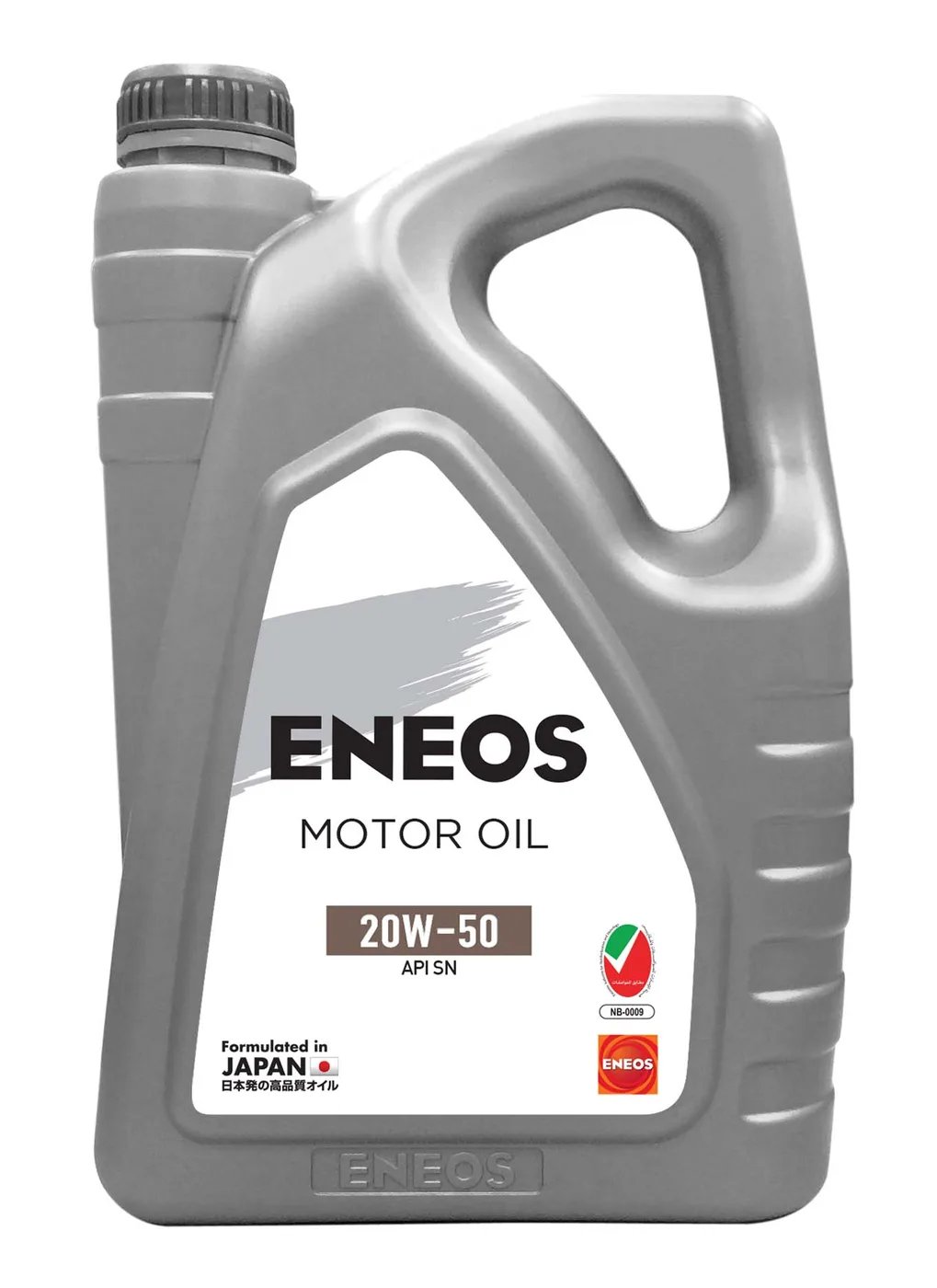 ENEOS MOTOR OIL 20W-50 SN Mineral Engine Oil, API SN - Carton of 4 x 4 L