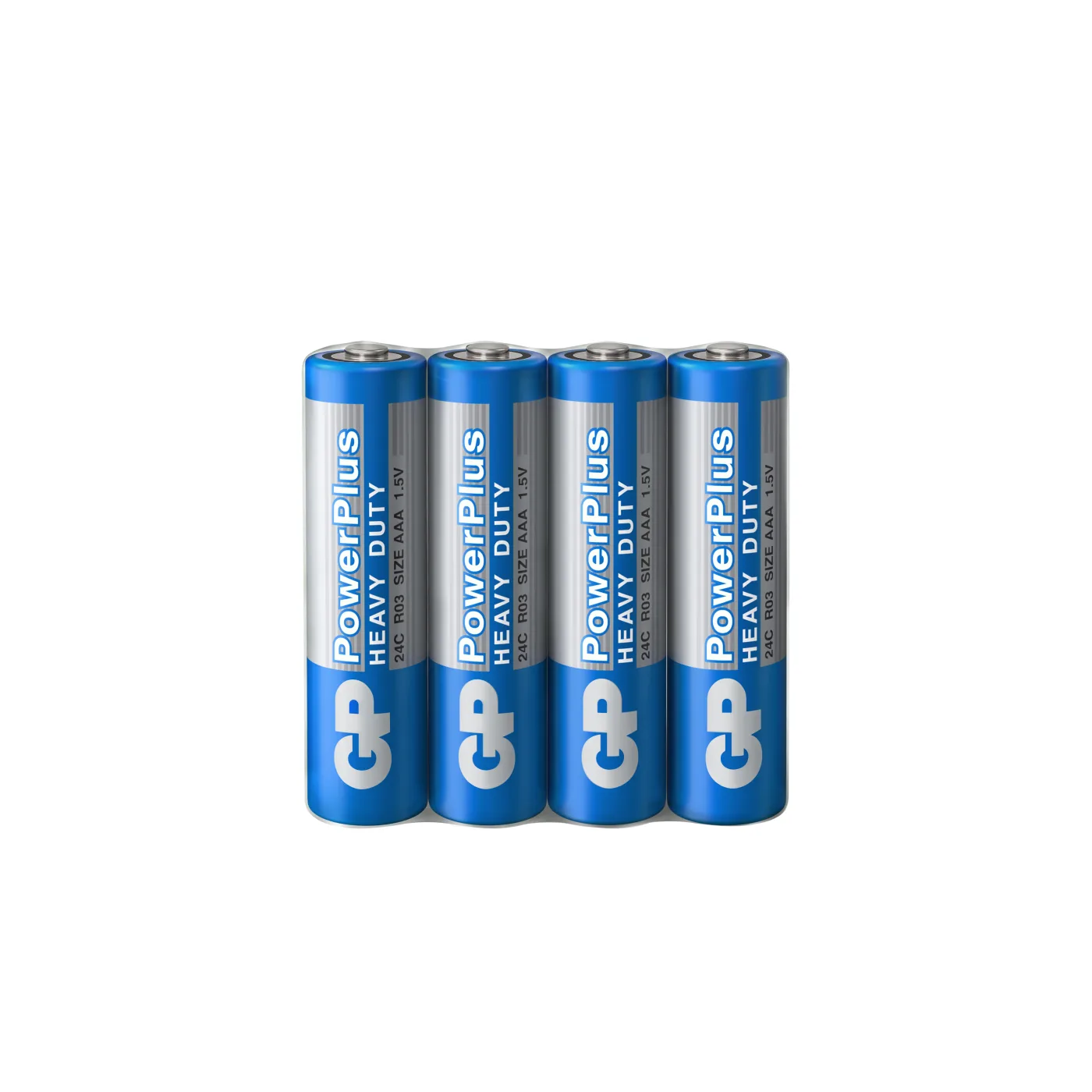 GP Powerplus Heavy Duty AAA Zinc Carbon Battery R03 1.5V, Pack of 30