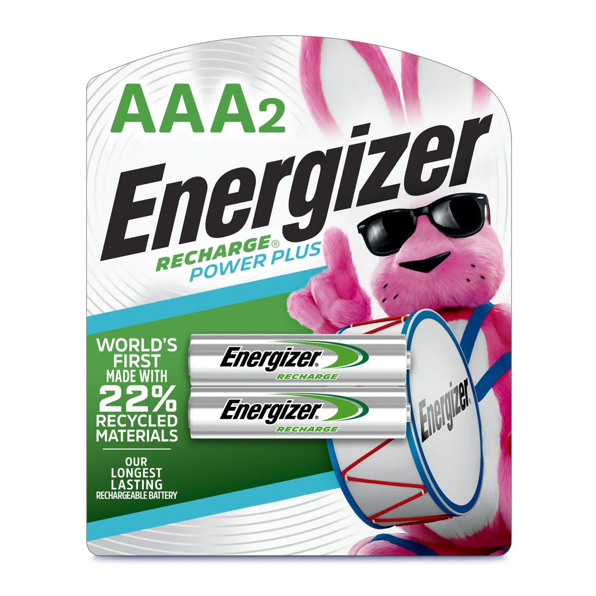 Energizer Recharge Power Plus AAA 700 mAh, Pack of 2