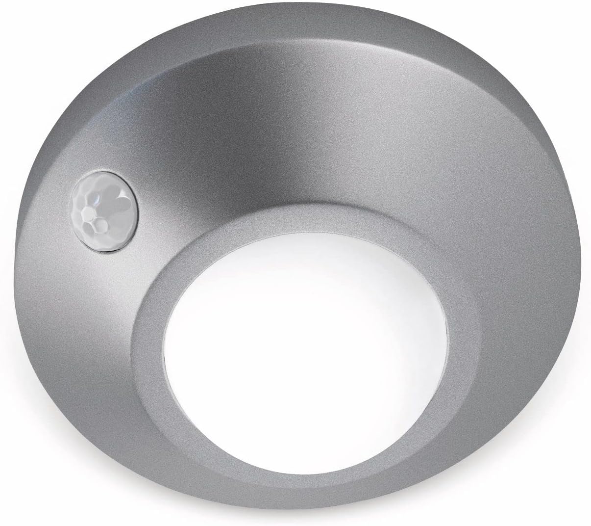 Osram Nightlux Ceiling Silver Battery Operated With Sensor.