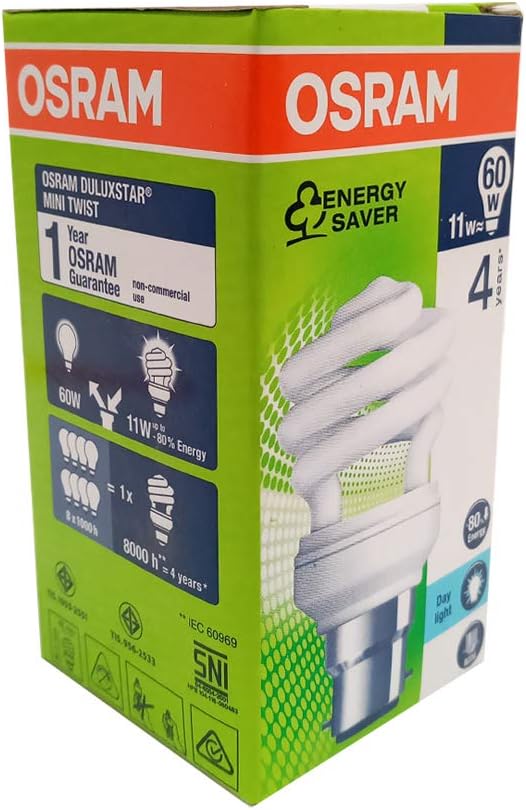 Osram Energy Saver Mini Twist 11W Day Pin
