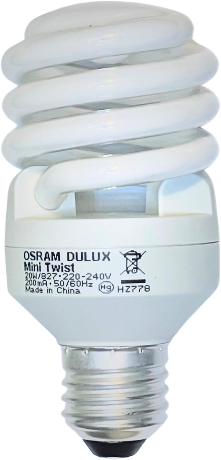 Osram Energy Saver Mini Twist 20W Warm Screw E27