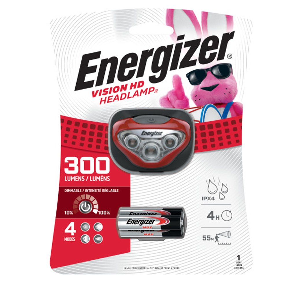 Energizer Vision HD Headlamp - 300 lumens