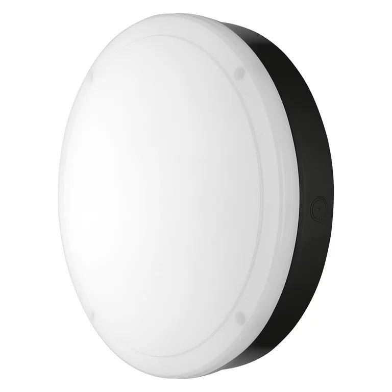 Ledvance Surface light LED Round IP65 Ceiling Bulkhead 15W / 20 W Warm White/ Day Light, Black/ White - 15 Watts / Warm White / Black