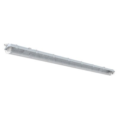 Ledvance LED Eco Damp Proof Housing 1500mm IP65 IK08 Polycarbonate Body for T8 LED Tubes Grey