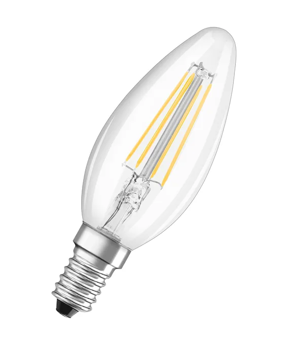OSRAM LED Value Classic B 4W E14 Clear Filament 2700K Warm White Candle