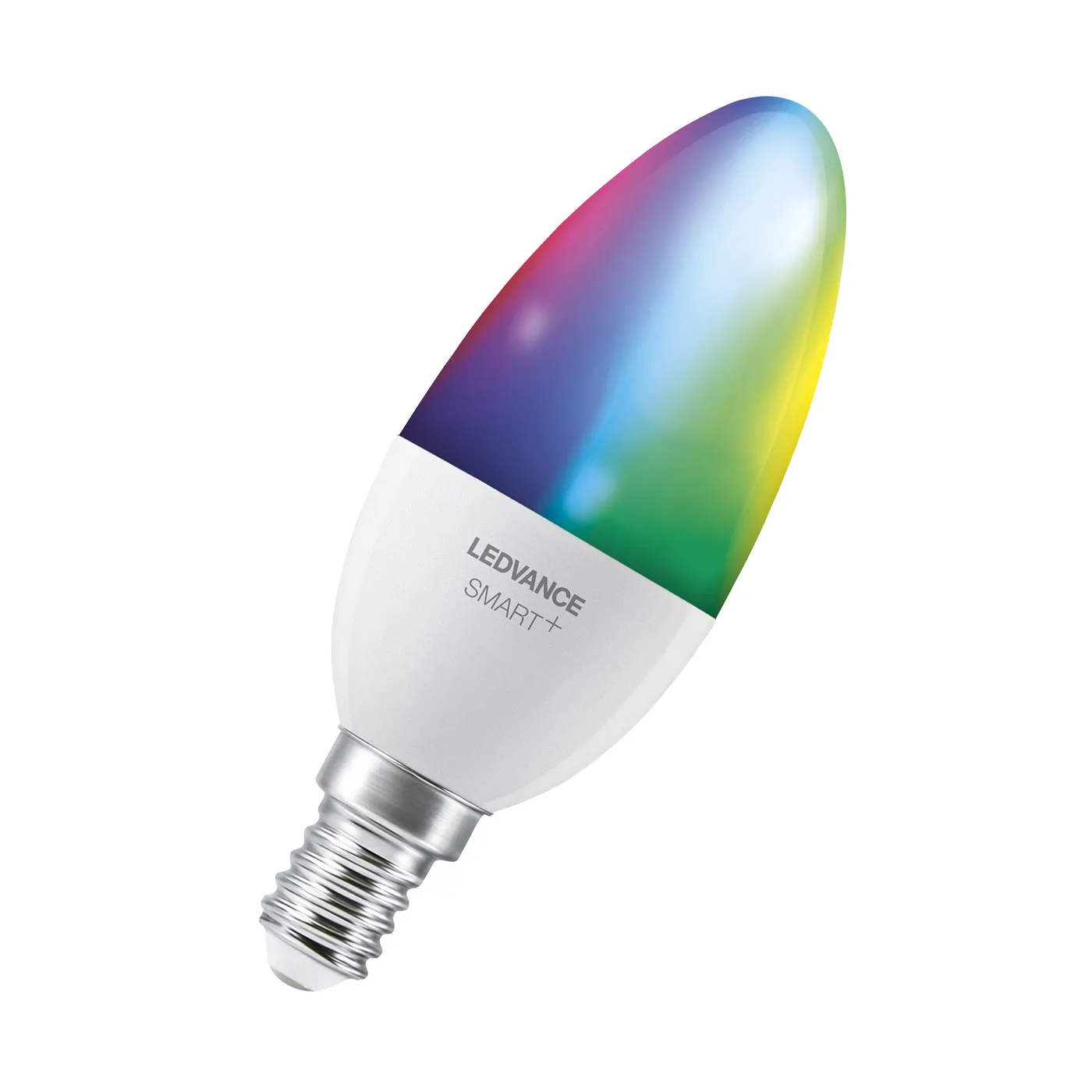 LEDVANCE SMART+ WiFi Candle Multicolour RGBW 4.9 W E14 Frosted