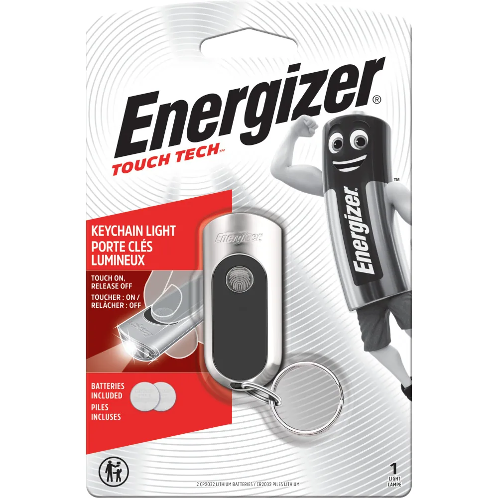 Energizer Touch Tech Metal Keychain Light