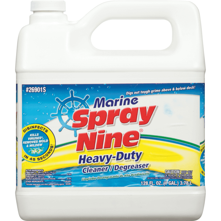 PERMATEX MARINE SPRAY NINE HD CLEANER / DEGREASER 4x1GAL