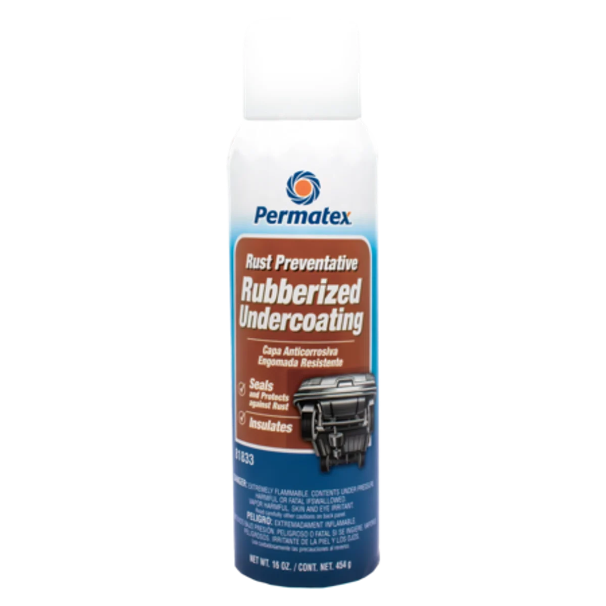 Permatex 135Ea Hd Rubberized Undercoating 81833 16Oz