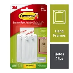 3M Command Sawtooth Picture Hanger 17040, 2 kg
