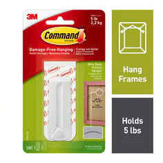 3M Command Wire-Backed Picture Hanger 17041, 2 kg