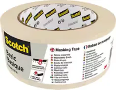 3M Scotch Basic Masking Tape, 48 mm x 50 m