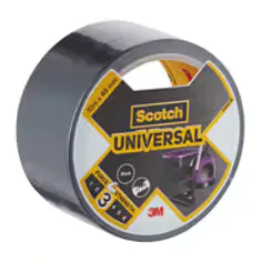3M Scotch Universal Duct Tape 2904, Black, 48 mm x 10 m