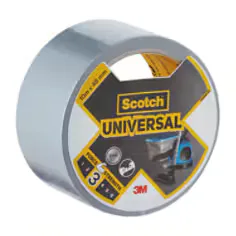 3M Scotch Universal Duct Tape 2904, Silver, 48 mm x 10 m