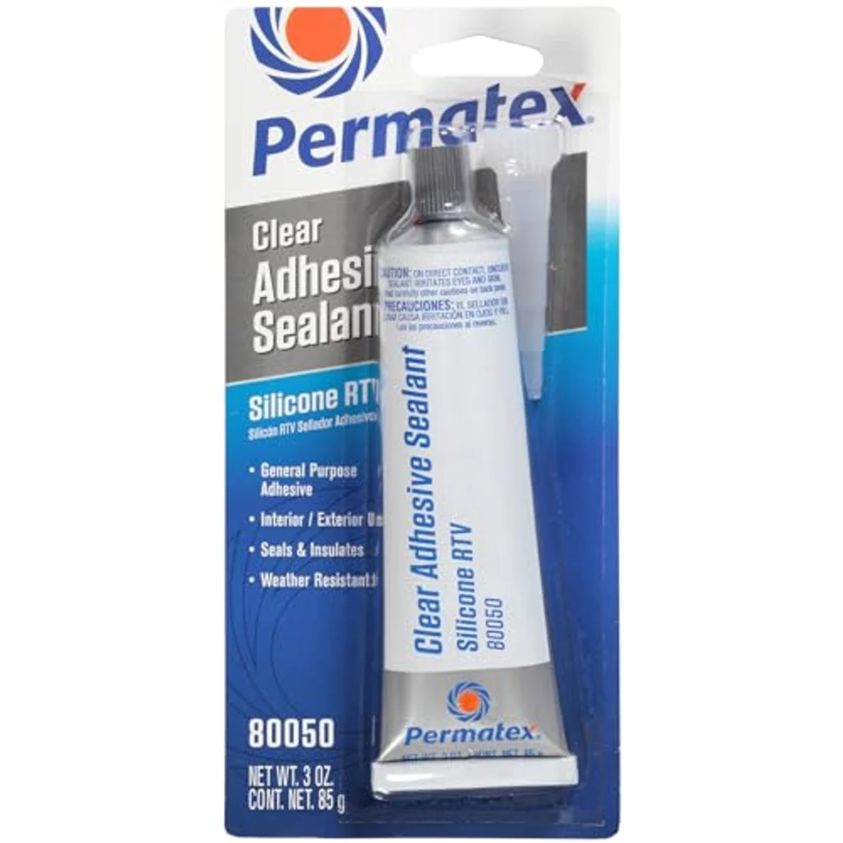 Permatex Clear RTV Silicone
