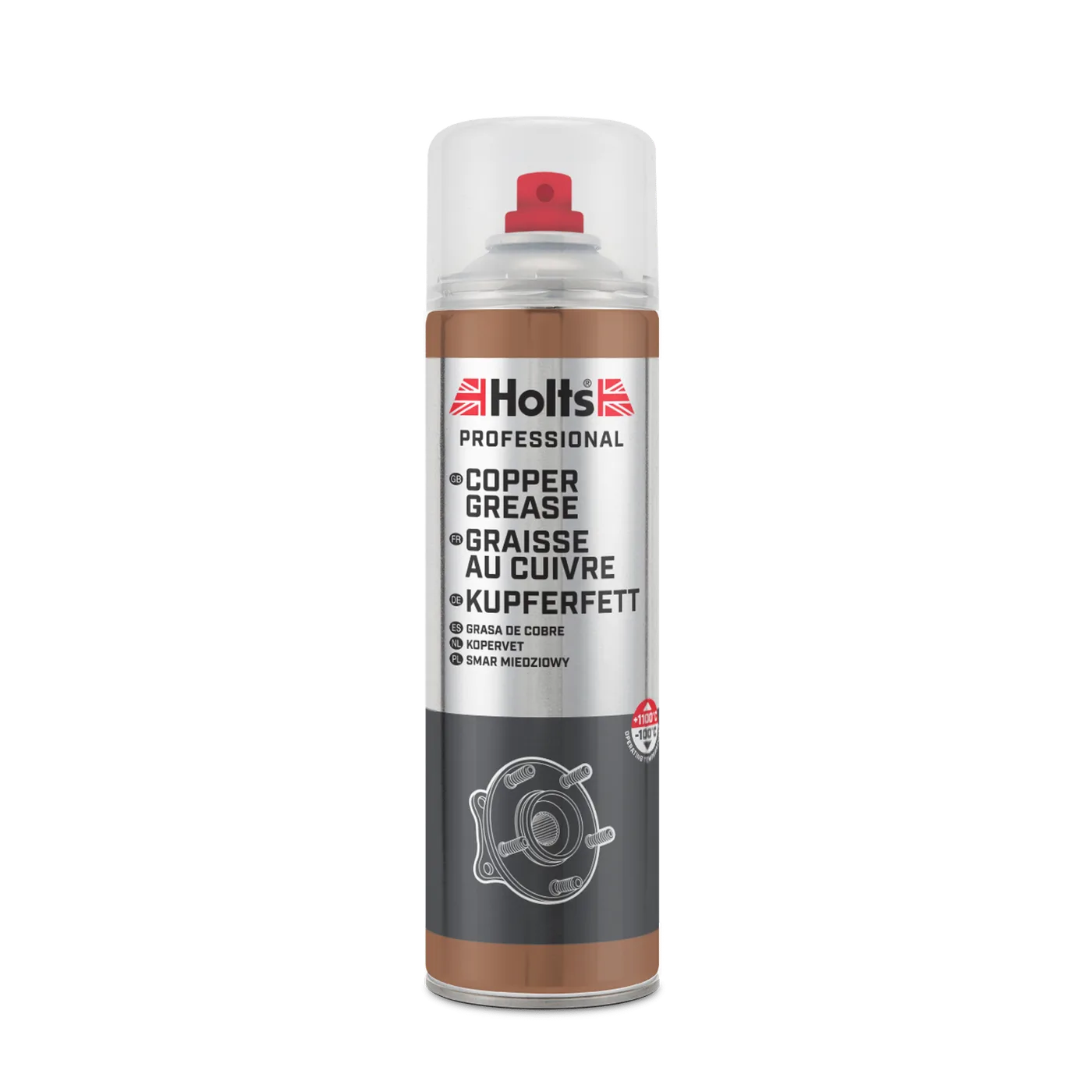 Holts Copper Grease Past Tube 100G