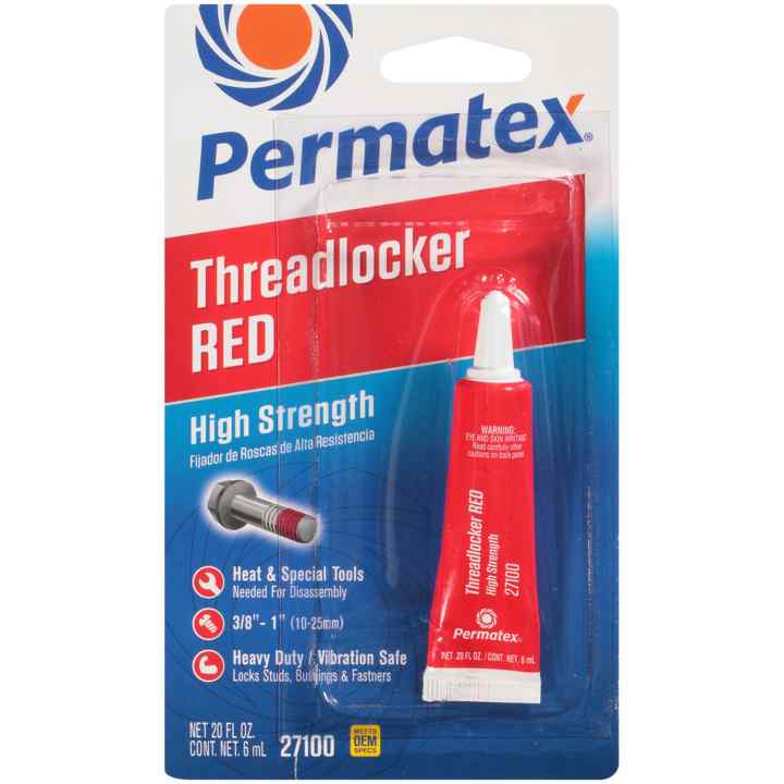 Permatex Red Threadlocker 6 Ml