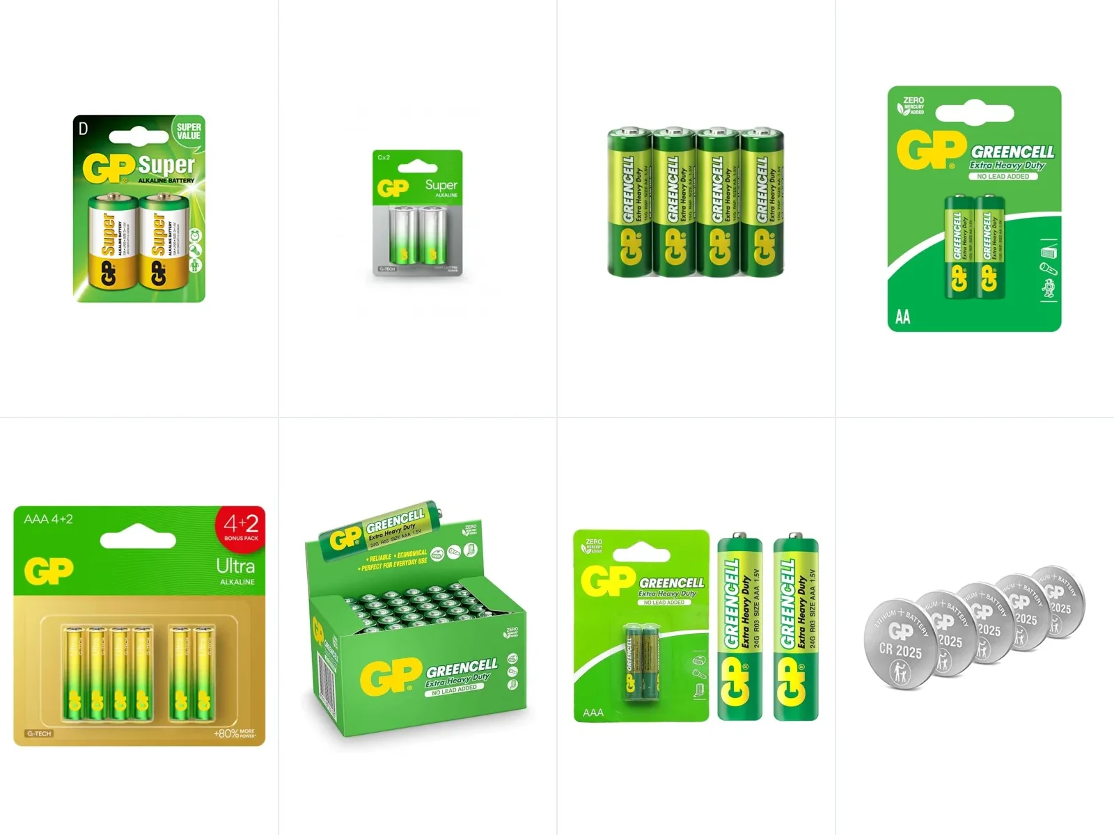 Batteries held in stock at Lion Yard Trading