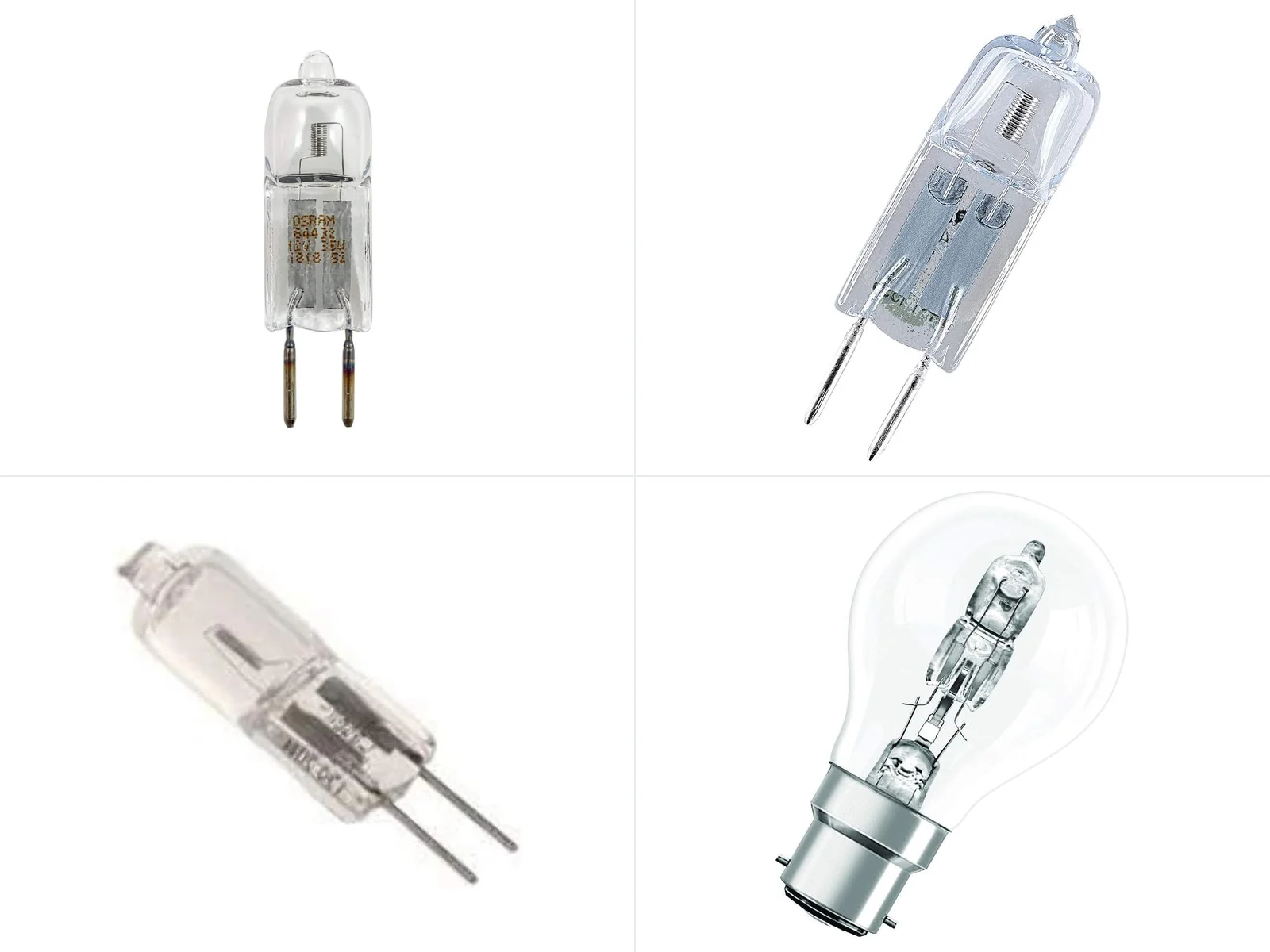 OSRAM and LEDVANCE halogen capsules and lamps held in stock